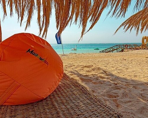 Orange Bay Island from Hurghada