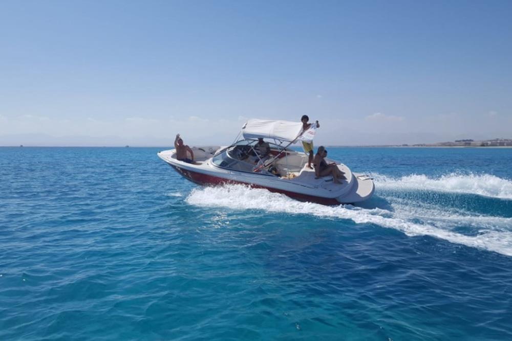 Day Trip to Dolphin House private speedboat rental